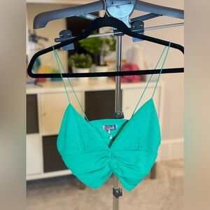 Urban Outfitters Vibrant Green Top